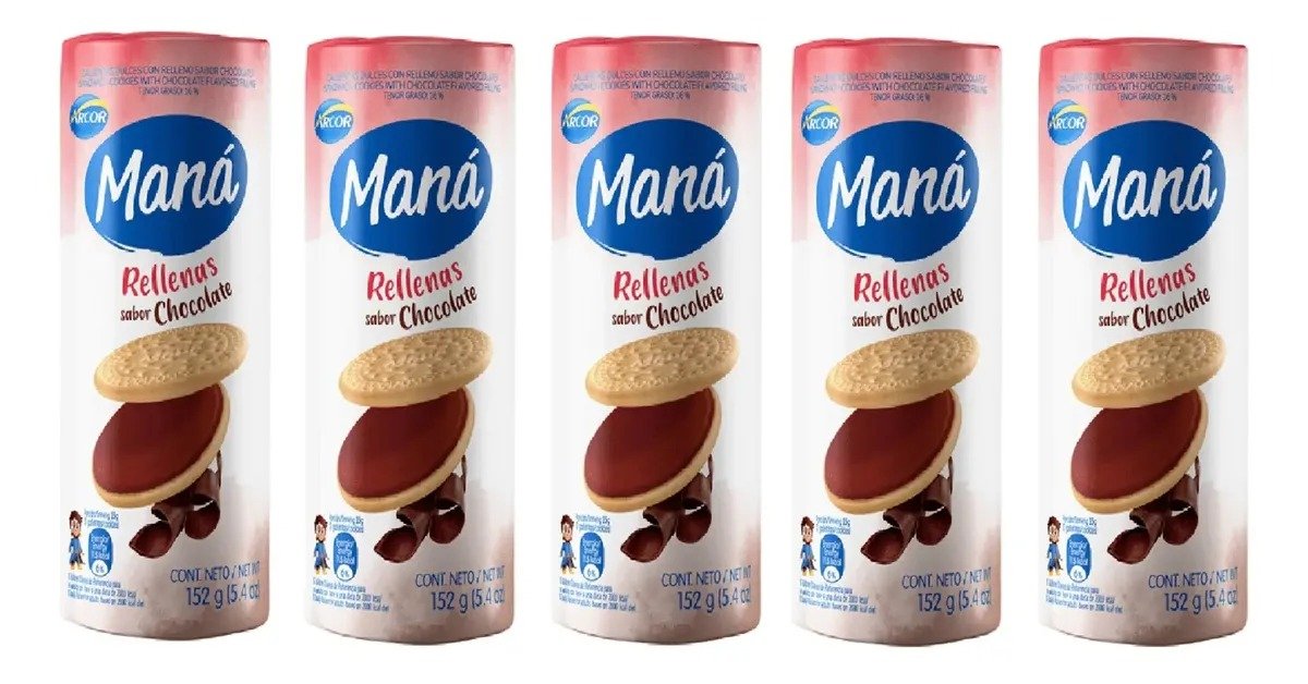 Mana Rellena Chocolate / Frutilla 