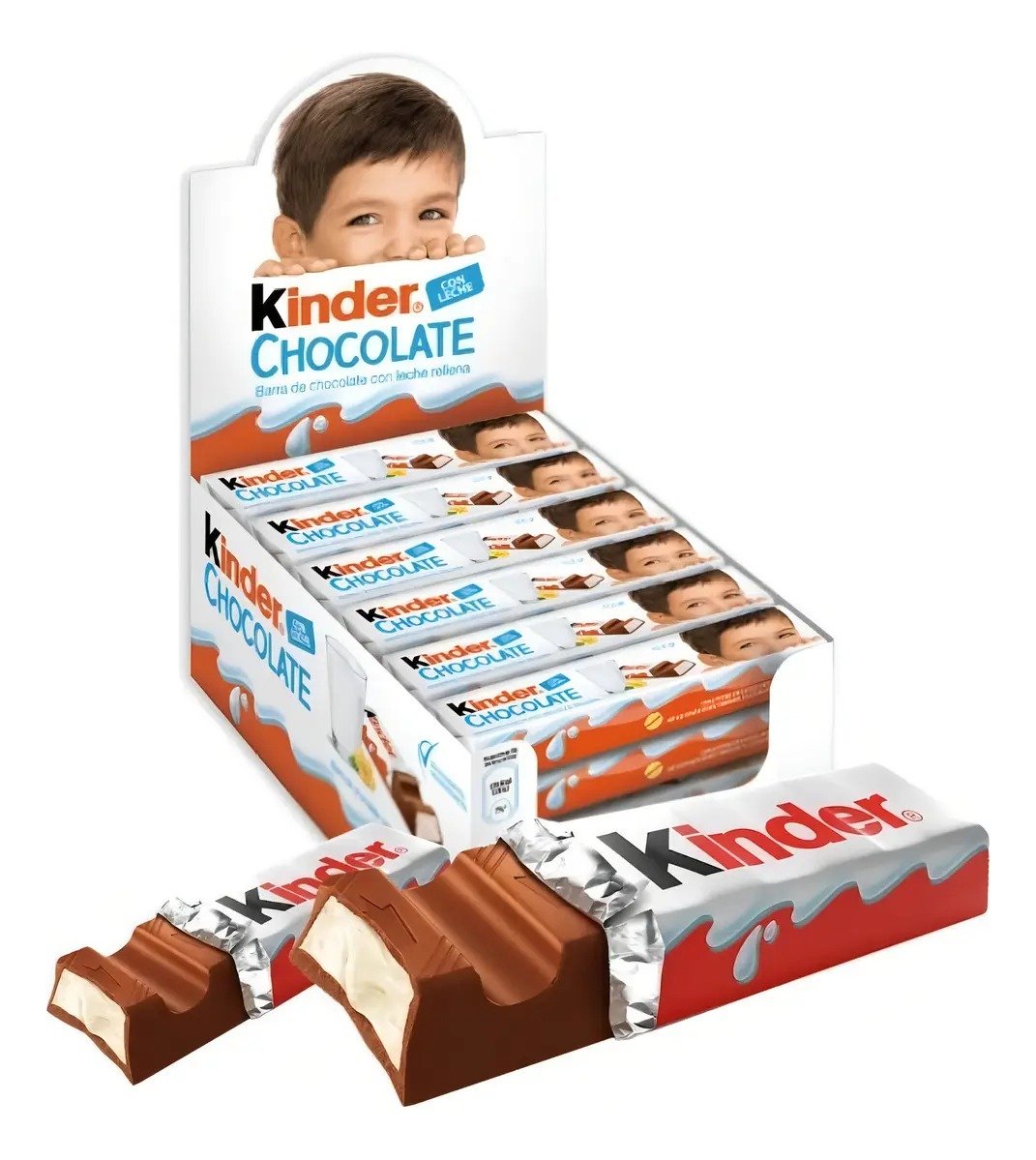 Chocolate Kinder Barra 12g Caja x 24 Unidades
