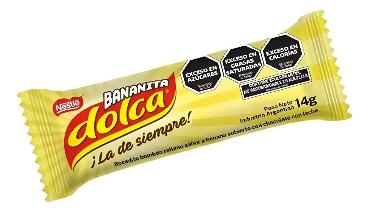 Chocolate Nestlé Bananita Dolca 14g 