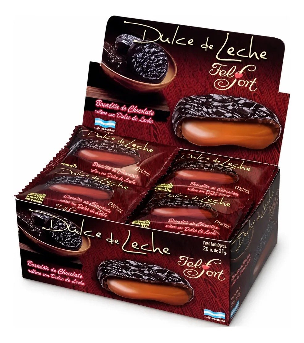 Medallon Dulce de Leche Felfort 