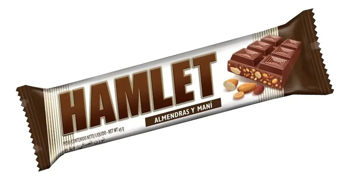 Tableta de Chocolate Hamlet 