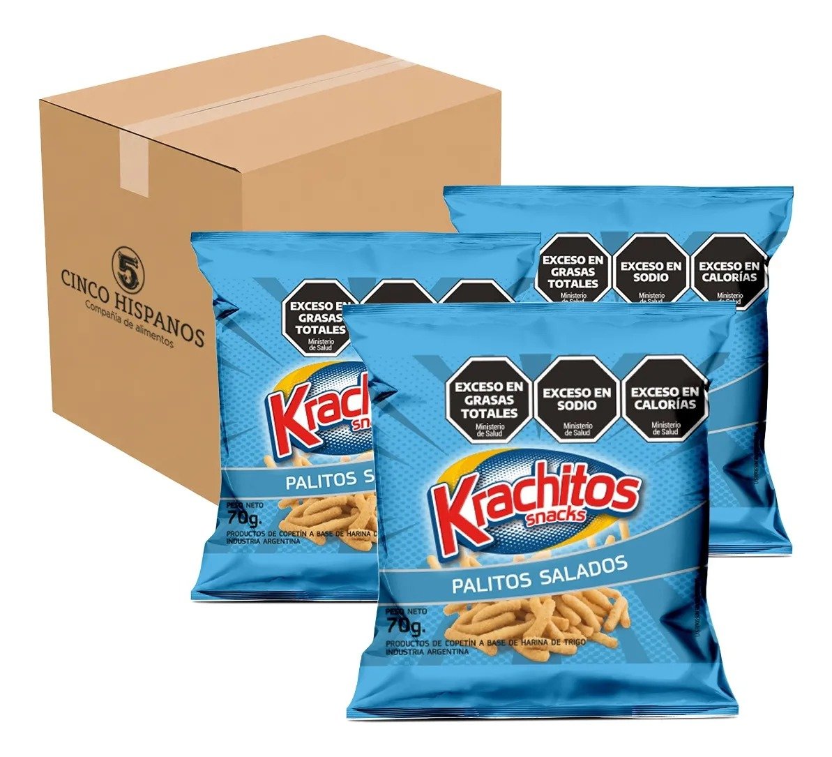 Palitos Salados Krachitos 70g x unidad